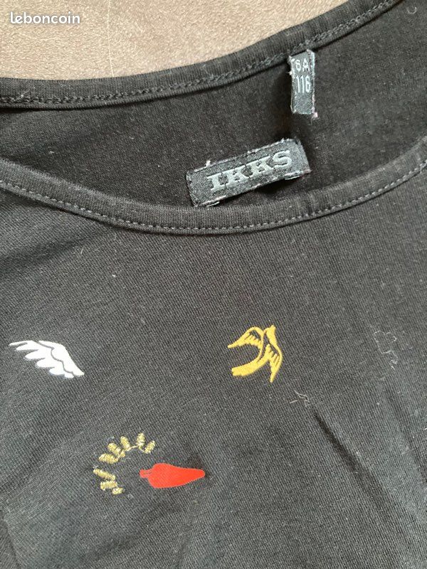 T-shirt ML IKKS 6 ans (image 2)