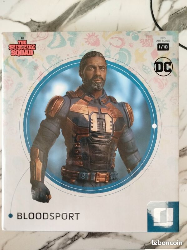 FIGURA COLECCIONABLE IRON STUDIOS BLOODSPORT SUICIDE SQUAD BDS AS 1 10