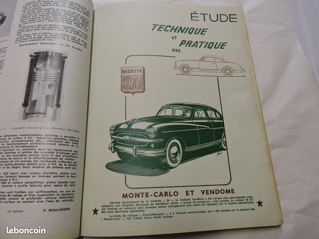 Rta simca monte -carlo de 1955 (image 2)