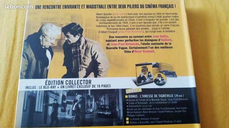Belmondo digibook Blu Ray 1 singe en hiver gabin Henri Verneuil Michel Audiard dernier prix ferme et (image 2)