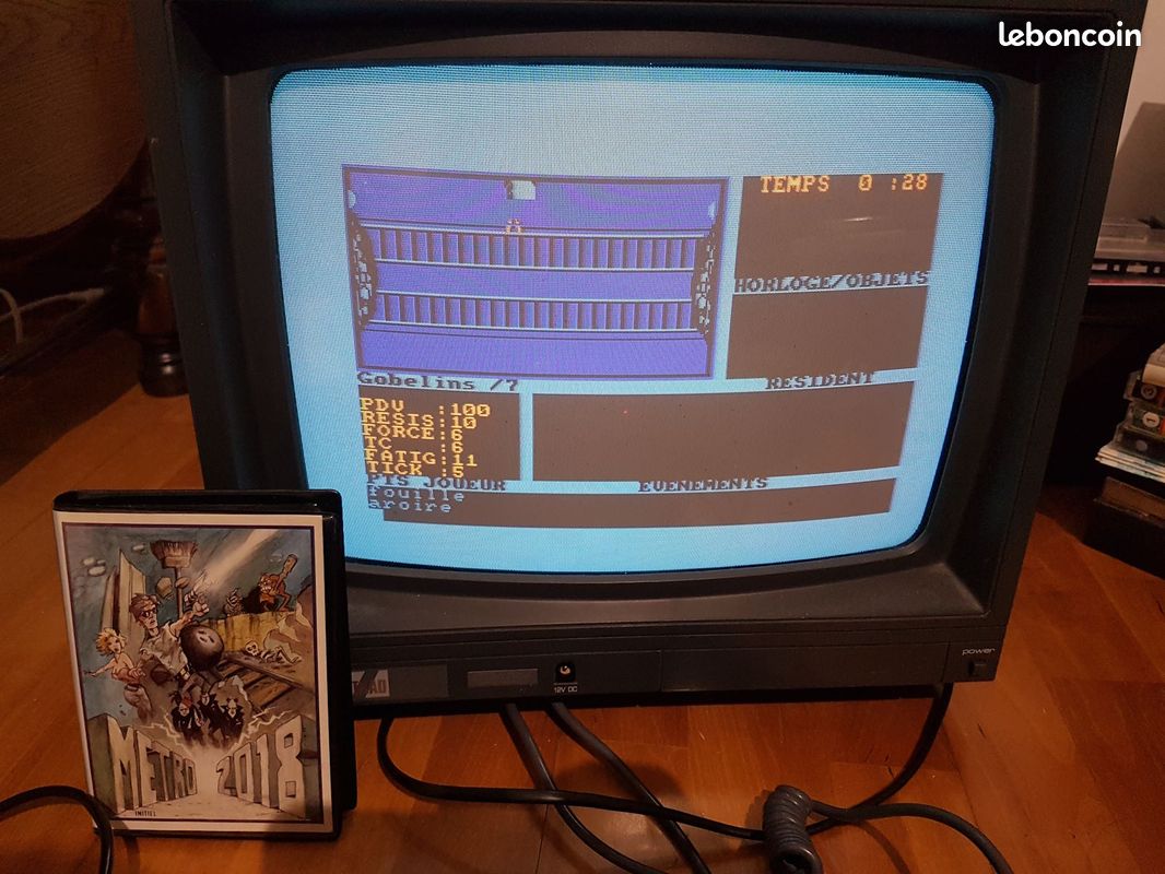 Jeu Amstrad House Of Usher Sur K7, Anirog, Testé OK, 464/664/6128