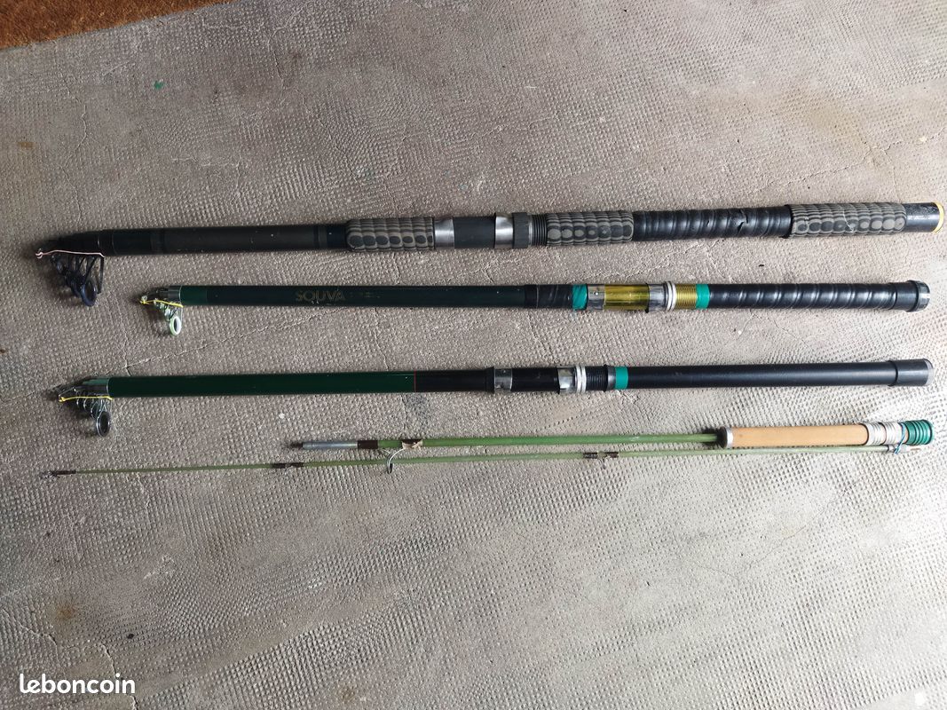 Achat SUPPORT Canne à pêche lot de 2 occasion - Chenove