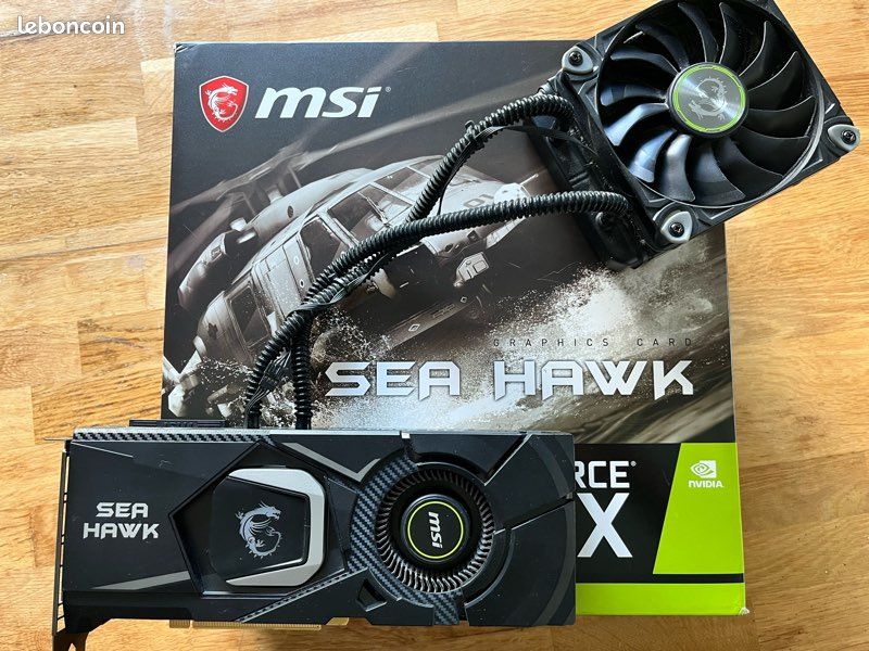 2080 Sea Msi Rtx Seahawk Sea Hawk Asetek Liquid Cooled Nvidia 2080
