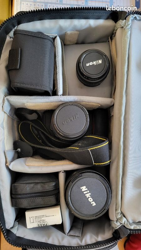 Appareil photo argentique 35 mm reflex Nikon F100 2 objectifs [NEUF] AF