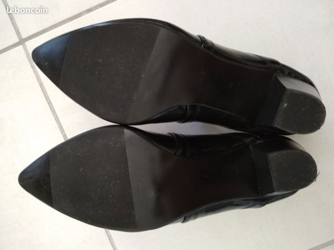 Chaussures vernis été noires (image 7)