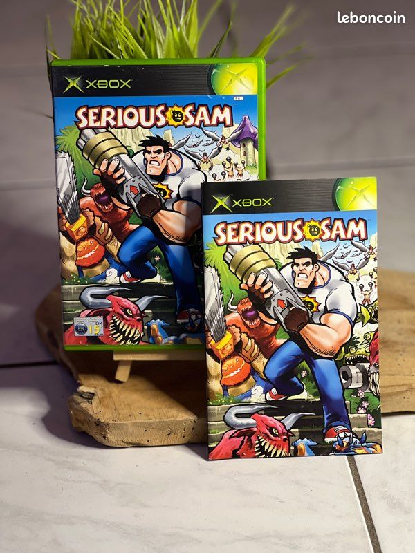 Jeu Serious Sam - Version Française Complète Pour Xbox - Édition 2002 - État Correct