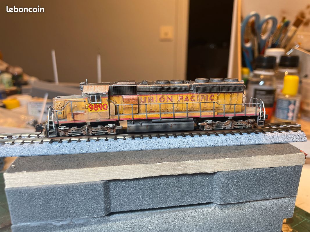 UP SD50 5007 Union Pacific Railroad SD50 5007 (buint as MP