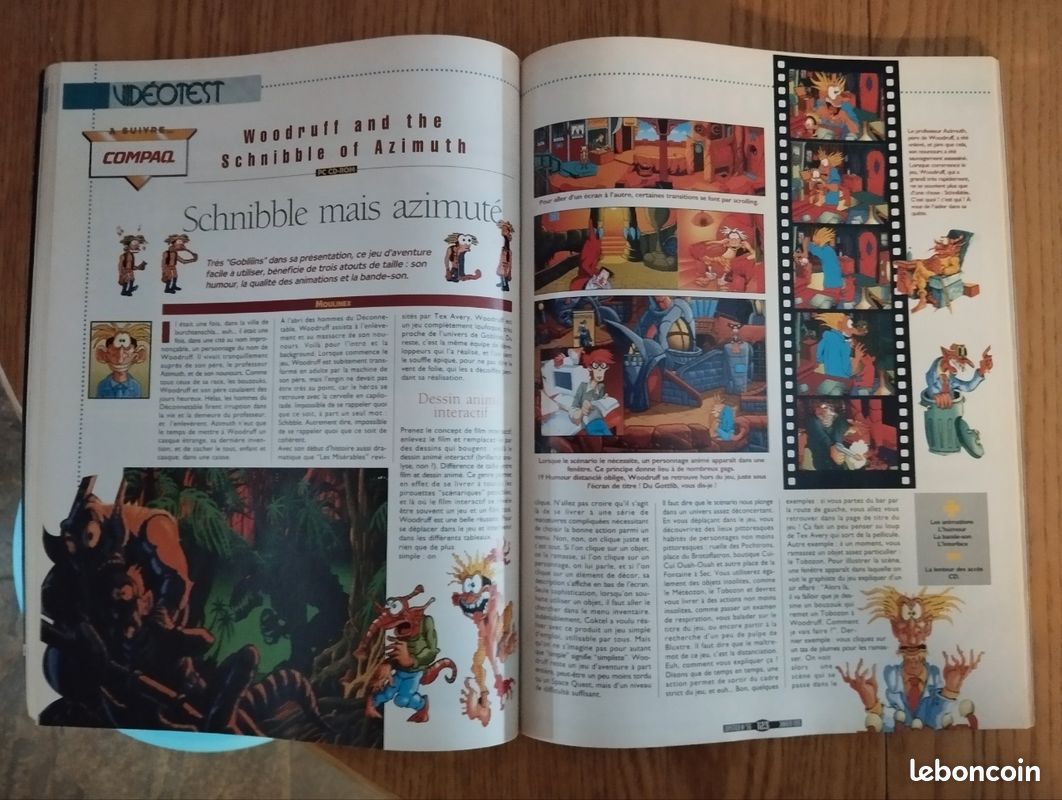 Magazine Joystick N°56 (Janvier 1995) Wing Commander III, Warcraft, Star Wars (image 10)