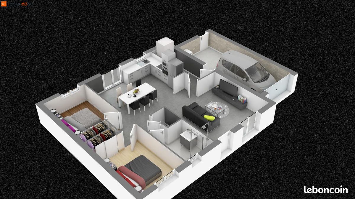 Maison 4 pièces 70 m² (image 3)