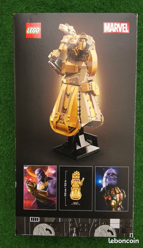 LEGO MARVEL INFINITY SAGA GAUNTLET 76191 modèle THANOS (image 3)