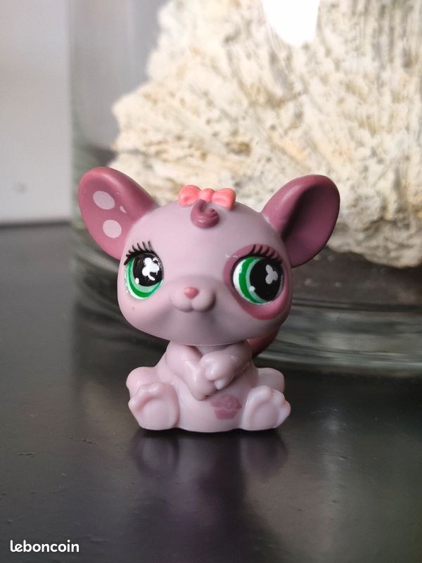Figurine Littlest Pet Shop Rat 464 Hasbro - Occasion, Animaux De La Ferme