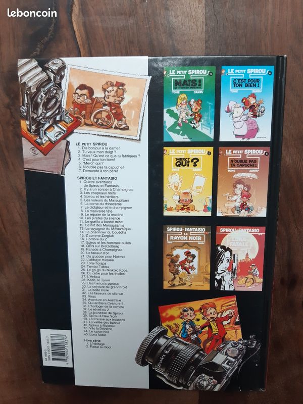 BD Le petit Spirou - Tu veux mon doigt ? (image 2)