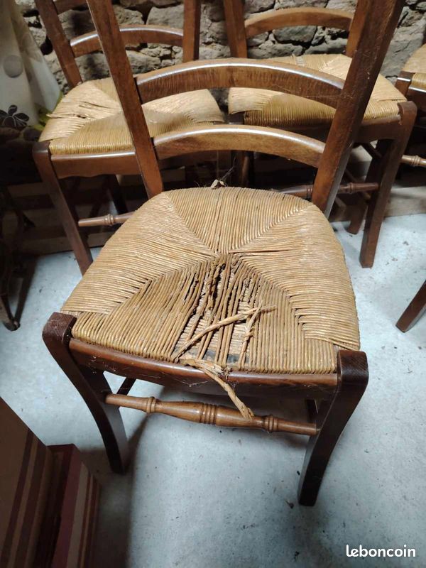 Lot 6 chaises (image 4)