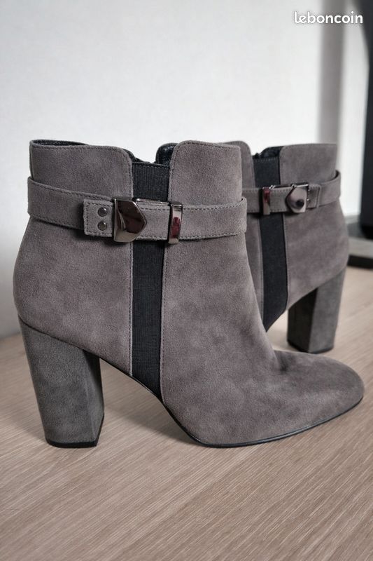 Jolies bottines grises ÉRAM (image 1)