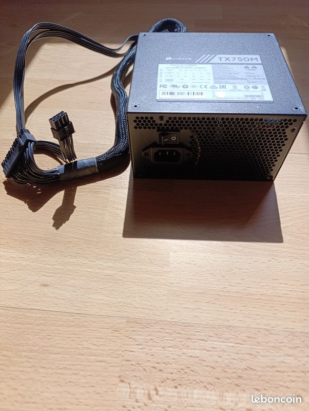 Alimentation Corsair TX750M 80+ Bronze (image 3)