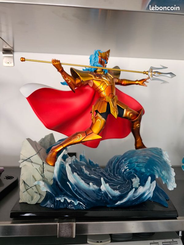SAINT SEIYA - Poseidon - Statue Ikigai Résine 1/6 By Tsume 34cm