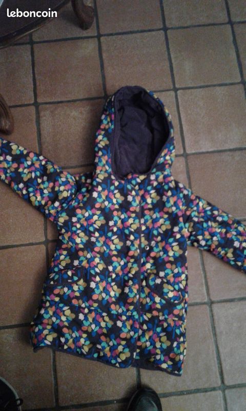 Manteau chaud réversible très pratique (image 2)