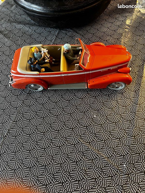 Voiture Tintin N°36 – La conduite intérieure beige - Collection
