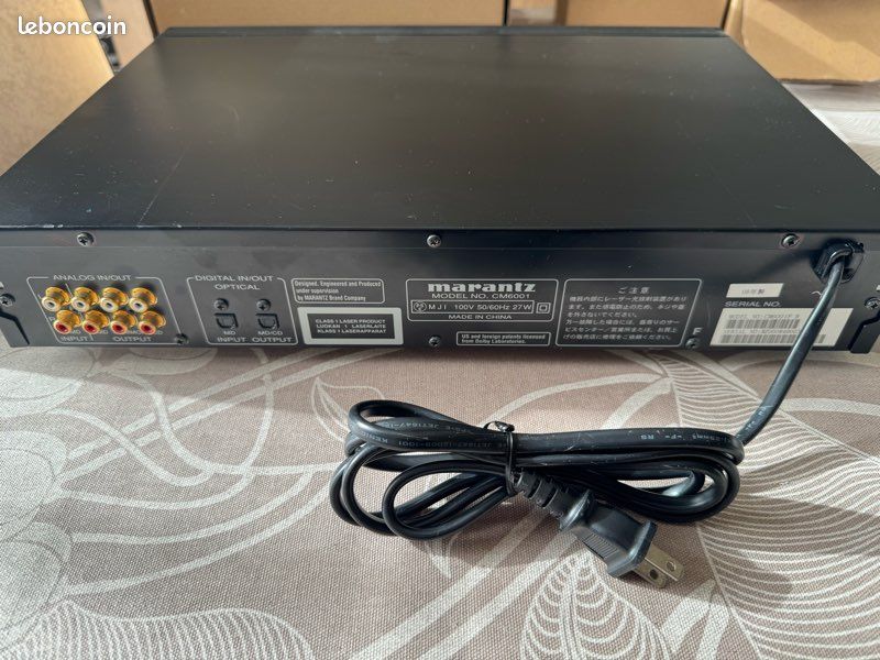 CD 60 - Lecteur CD haut de gamme avec design moderne et HDAM | - France
