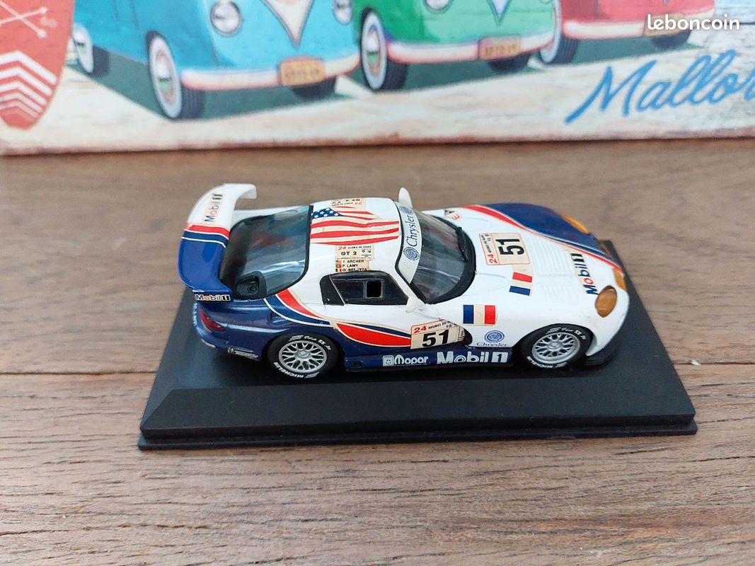 Car CHRYSLER VIPER GTS-R 2003 1:43 Scale Miniature 24 Hours of Le Mans ALTAYA