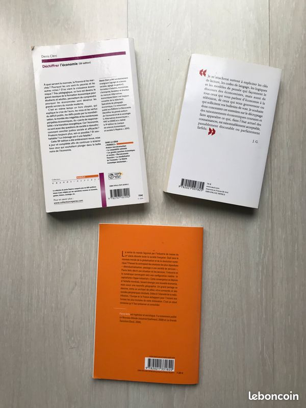 Livres d'économie (recommandés pour prépa ECE) (image 2)
