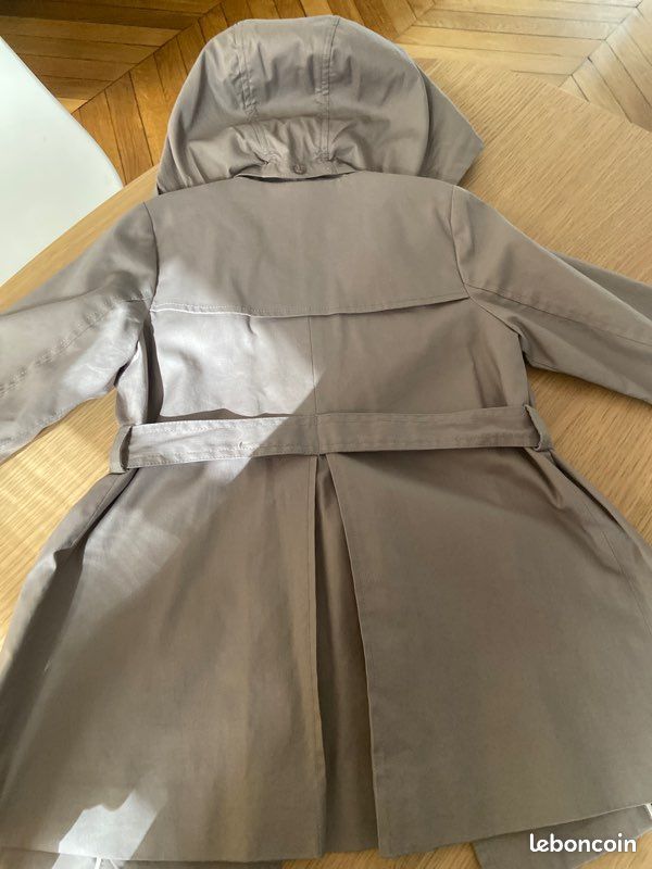 Imperméable fille Jacadi bege et rose (image 3)