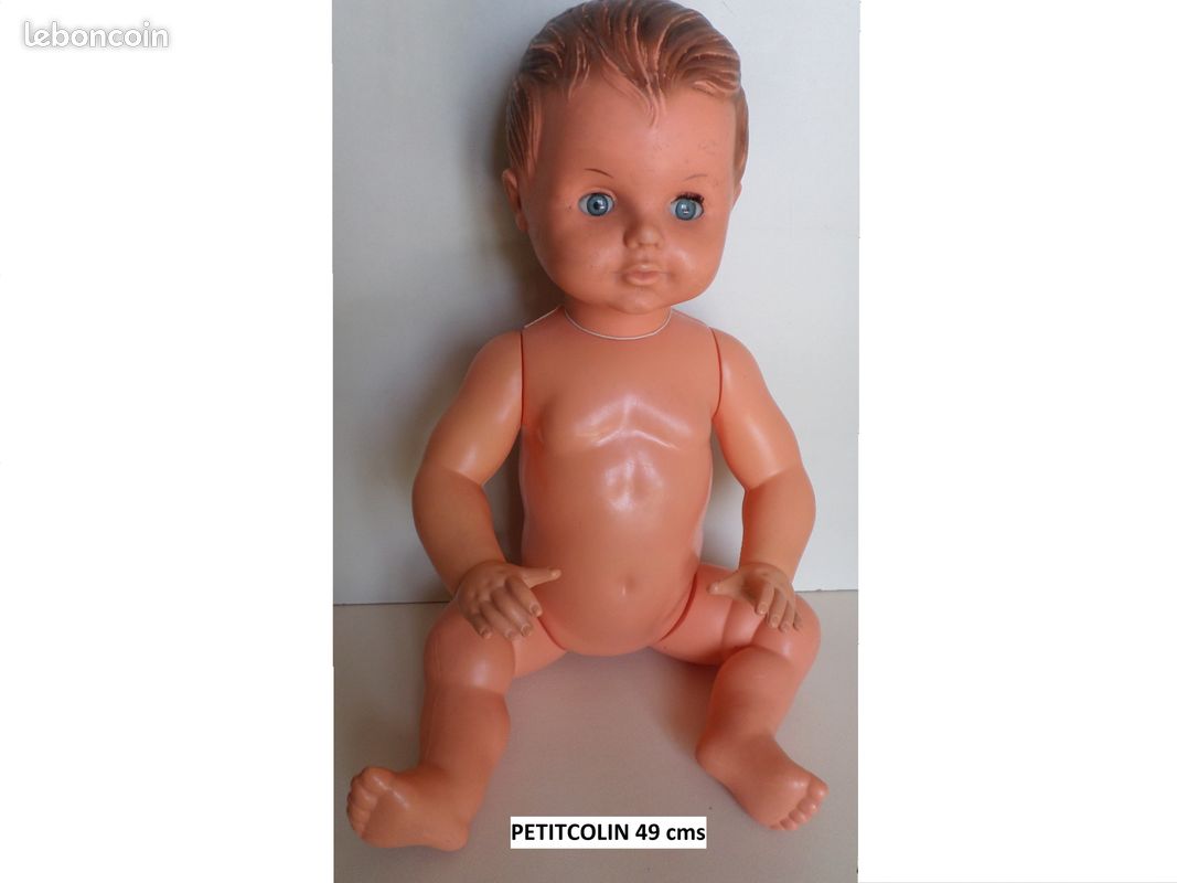 POUPÉE ANCIENNE VINTAGE vicma onil poupon baigneur no clodrey raynal