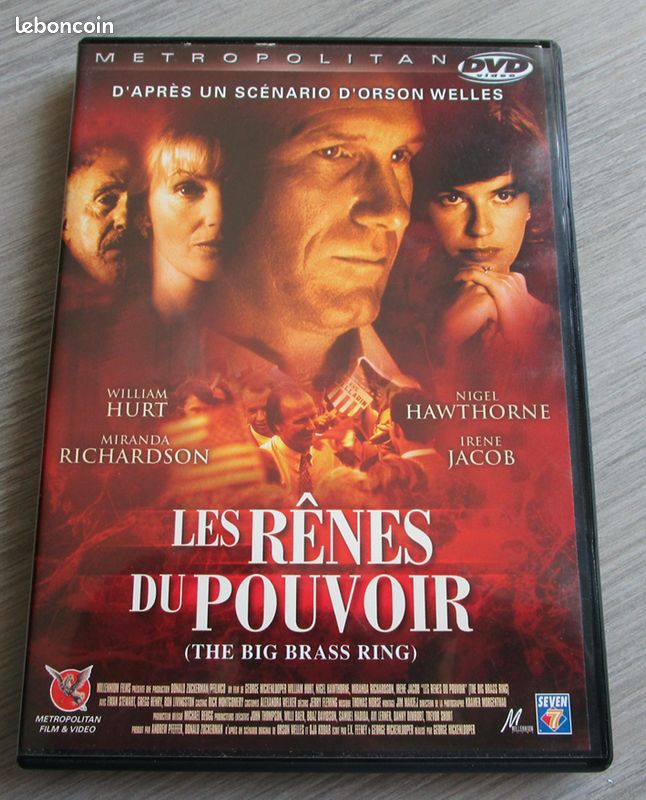 DVD - Les Rênes du pouvoir – William Hurt – Thriller politique (image 1)