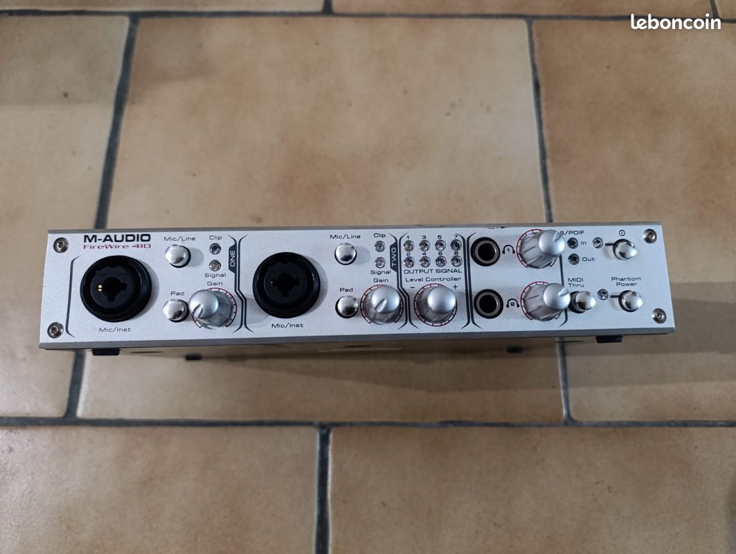 Carte son M-Audio Firewire 410 - Accessoires informatique