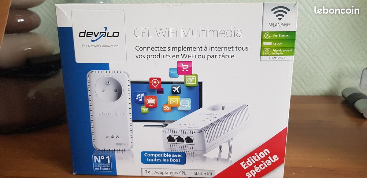 CPL WIFI DEVOLO 500 Mbps (image 7)