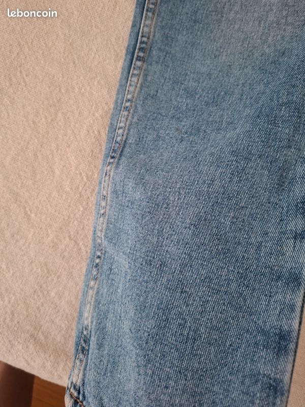 Jean Droit Kiabi Garçon 12A / 152 cm Regular Fit Bleu (image 7)