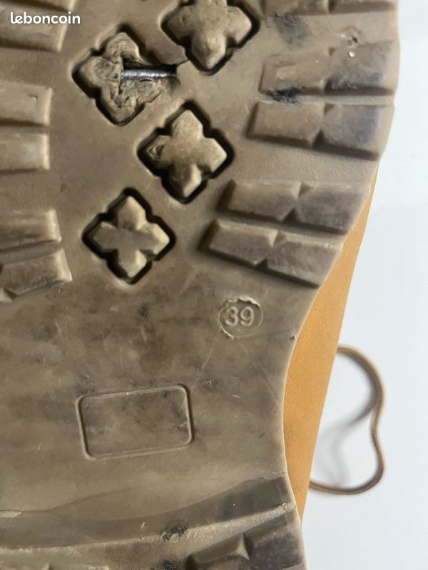 Chaussures homme randonnée marquée long (image 4)