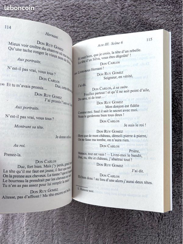 Livres poche « Hermani » et « Claude Gueux » de Victor Hugo (image 8)