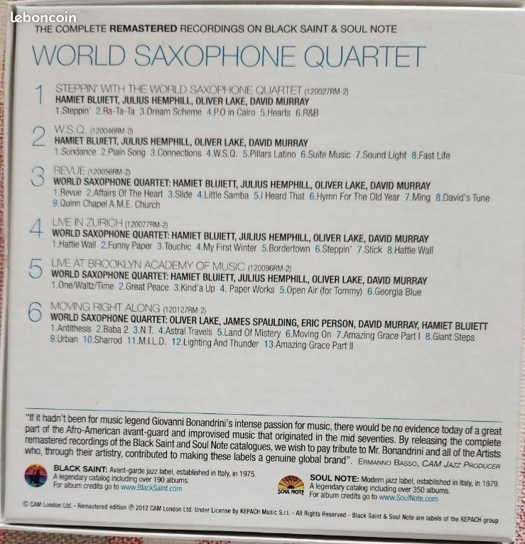 World saxophone quartet (image 2)