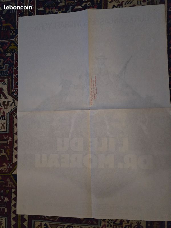 Affiche originale francaise film l'ile du docteur moreau 1977 de don taylor (image 2)