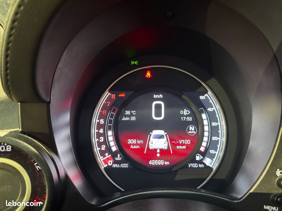 Abarth 500 595 1.4 t 165 turi bva (image 18)