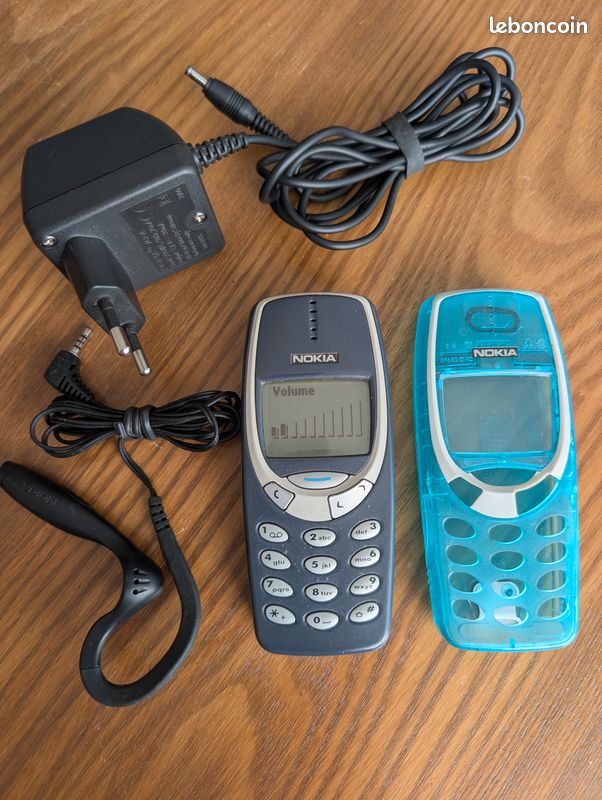 Nokia 3310 Mythique Gris Débloqué Avec Chargeur Et Batterie Neuve