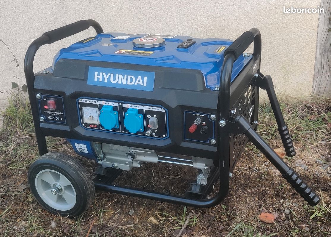 Groupe électrogène essence Hyundai 2700w 7CV (image 1)