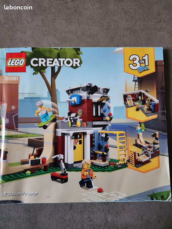 Lego 31081 Le skate park Jeux Jouets