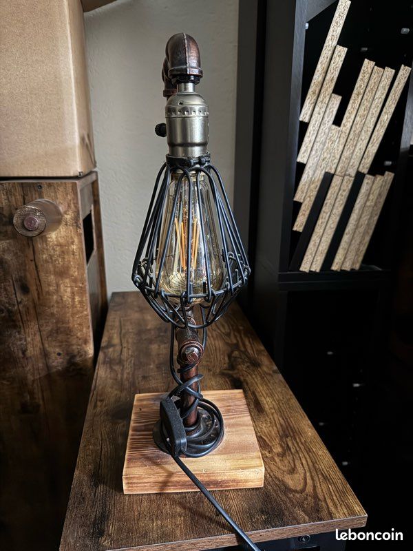 lampe steampunk unique Industrielle Vintage Retro  The