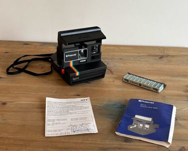 Polaroid Spirit 600 – Appareil Photo Vintage Années 80, Avec Boîte, Comme Neuf