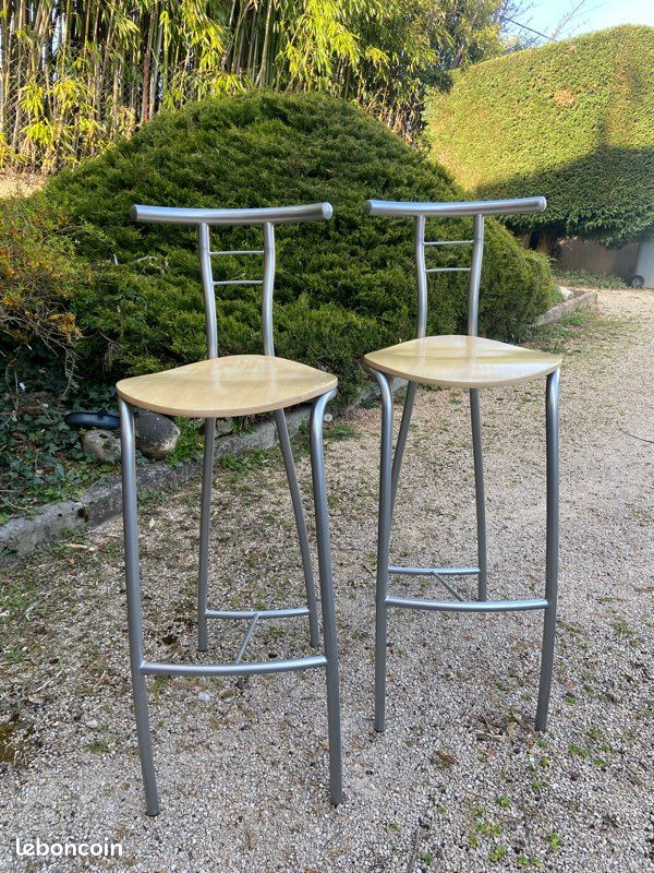 Lot de 2 tabourets (image 1)