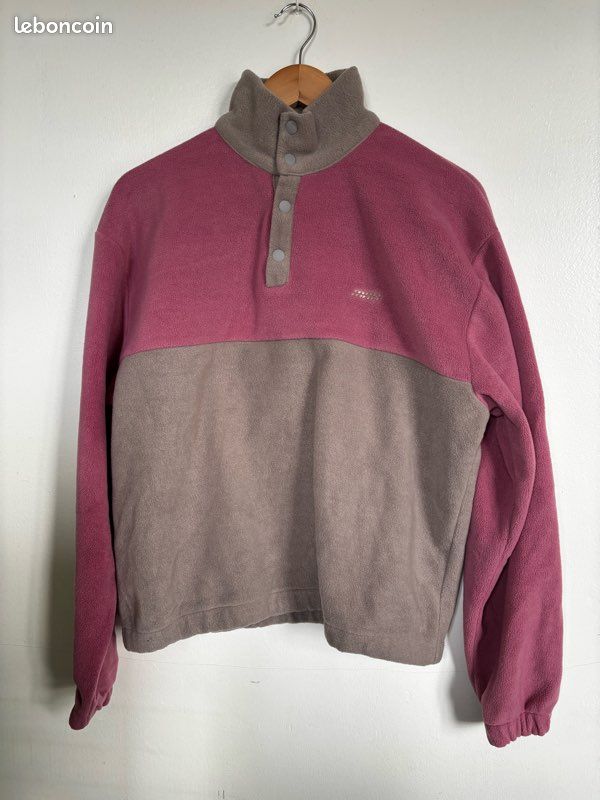 Ensemble de survêtement polaire pantalon et sweat à boutons à pression Boohoo (image 4)