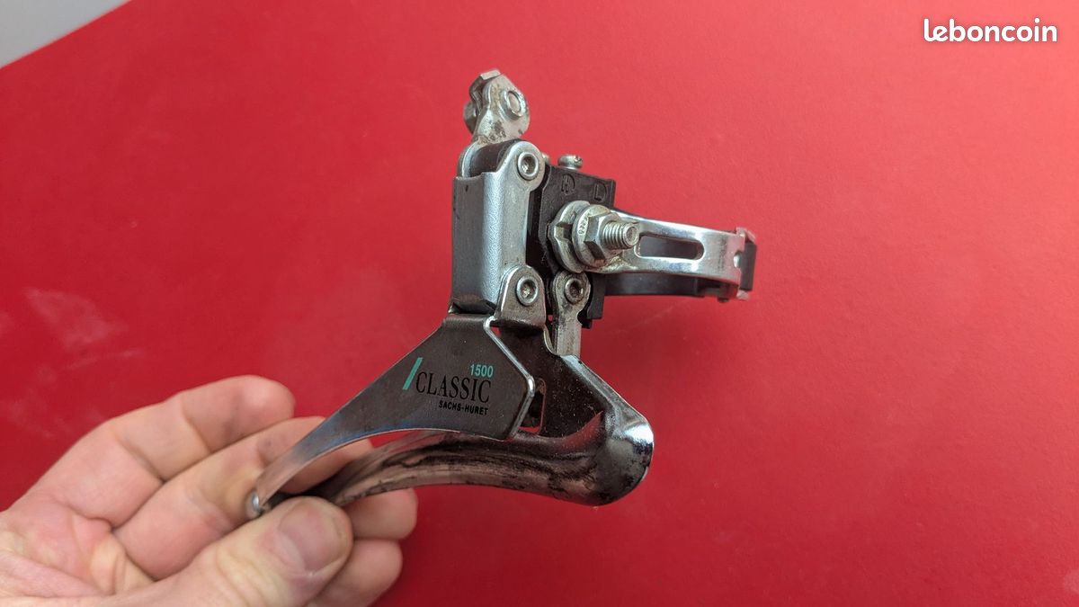 Dérailleur Avant Sachs Huret Vintage Années 70/80 - Montage Braze-on - Complet