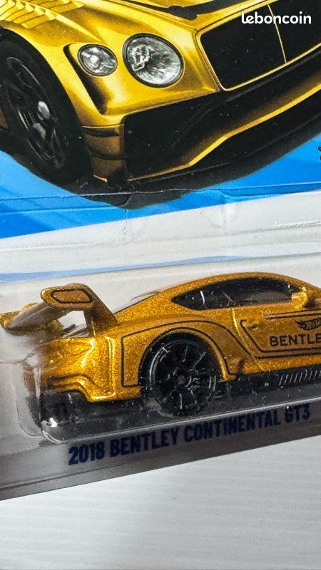 Hotwheels 1/64 🇨🇵 2018 Bentley Continental 2025 #7/10 Sticker Factory Sealed (image 3)