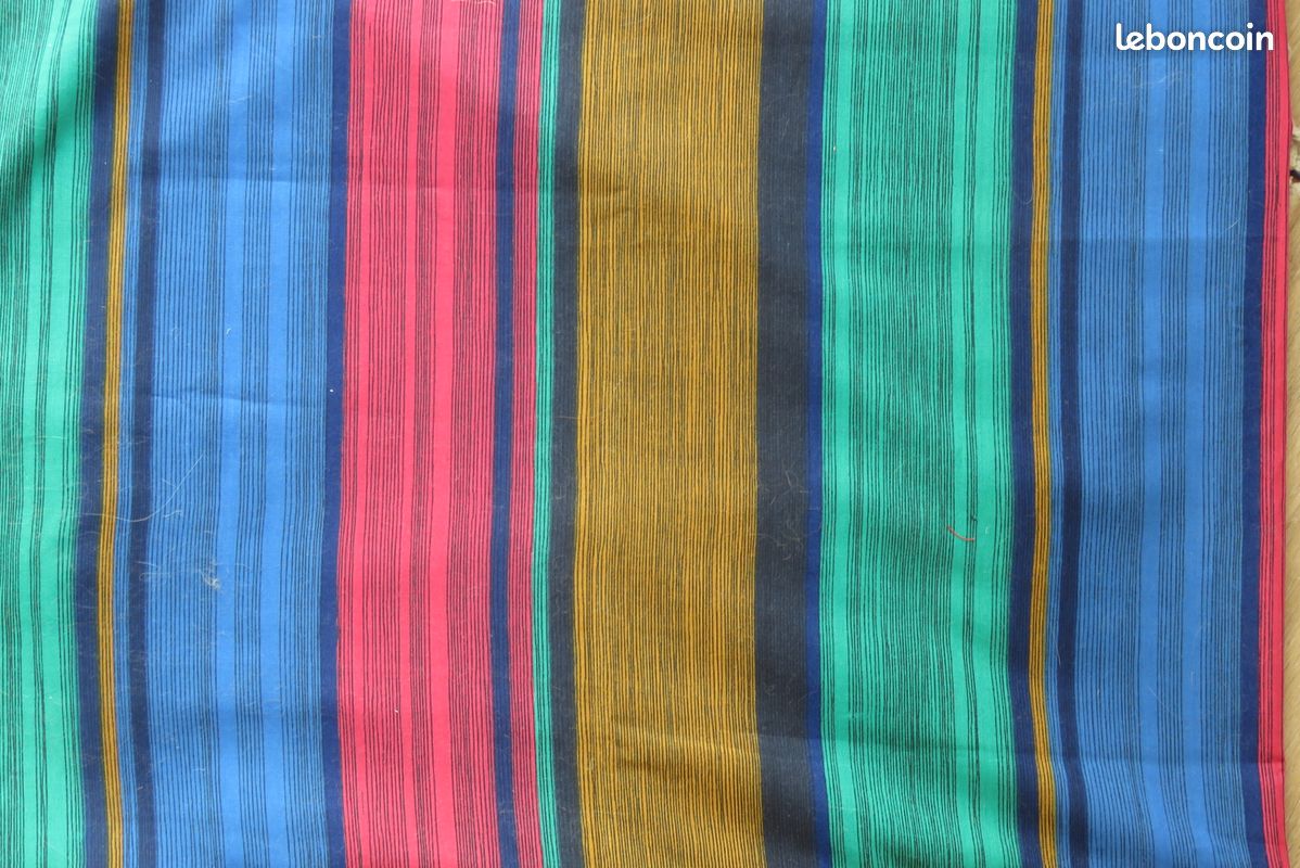 Coupon de tissu rayures 1,10 x 3m (image 2)