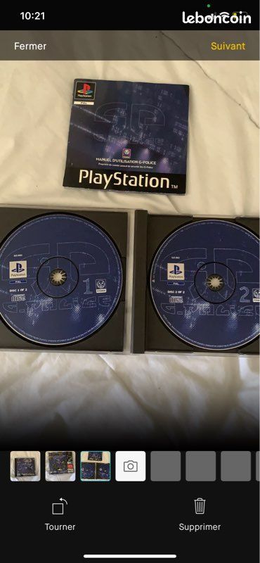 Jeux ps1 g-police (image 3)
