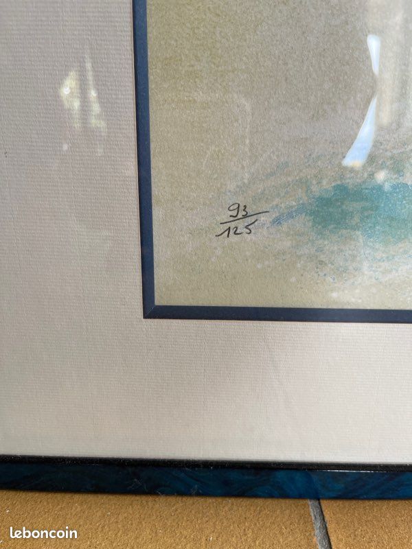 Lithographie Claude Gaveau 93/125 (image 2)