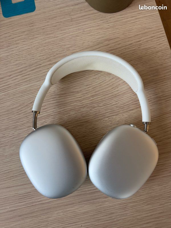 Apple AirPods Max Argent A2096 Excellent état Housse d’origine (image 1)