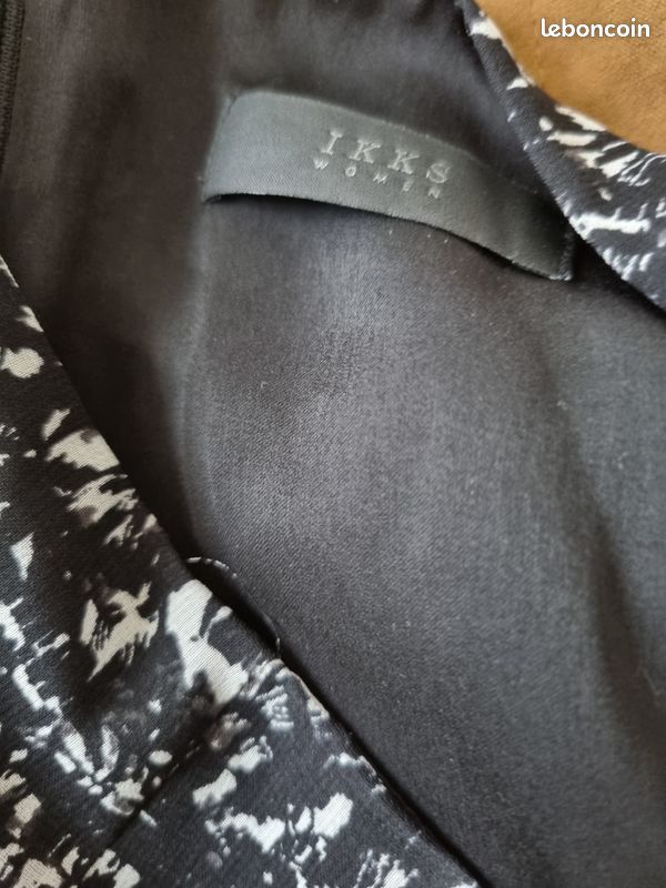 Jupe longue plissée Noir Ikks junior - Enfant | Place des Tendances